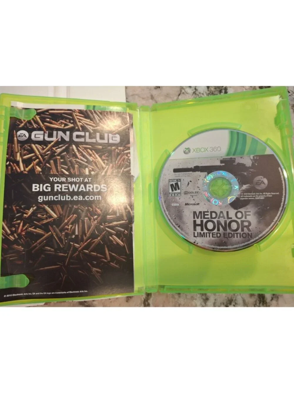 Medal of Honor Limited Edition Xbox 360 2010 EA DICE FPS Shooter CIB Tested